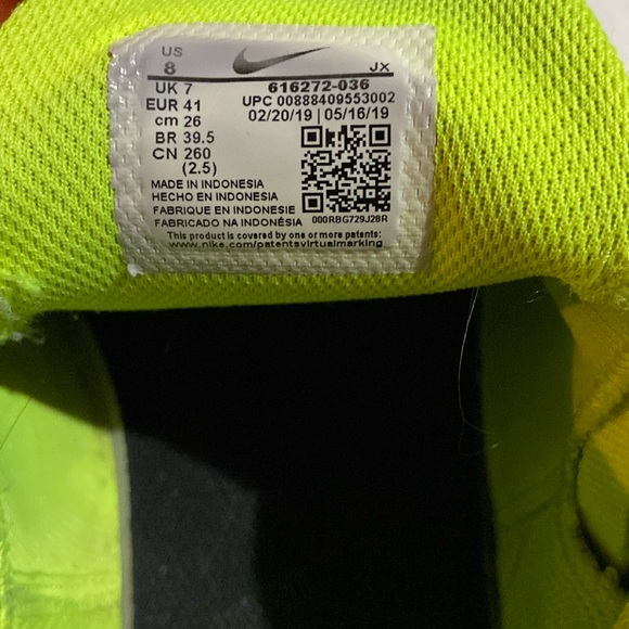 MENS NIKE REAX TR SHOES WITH ORIGINAL BOX SIZE 8 GOOD USED CONDITION - Picture 8 of 15